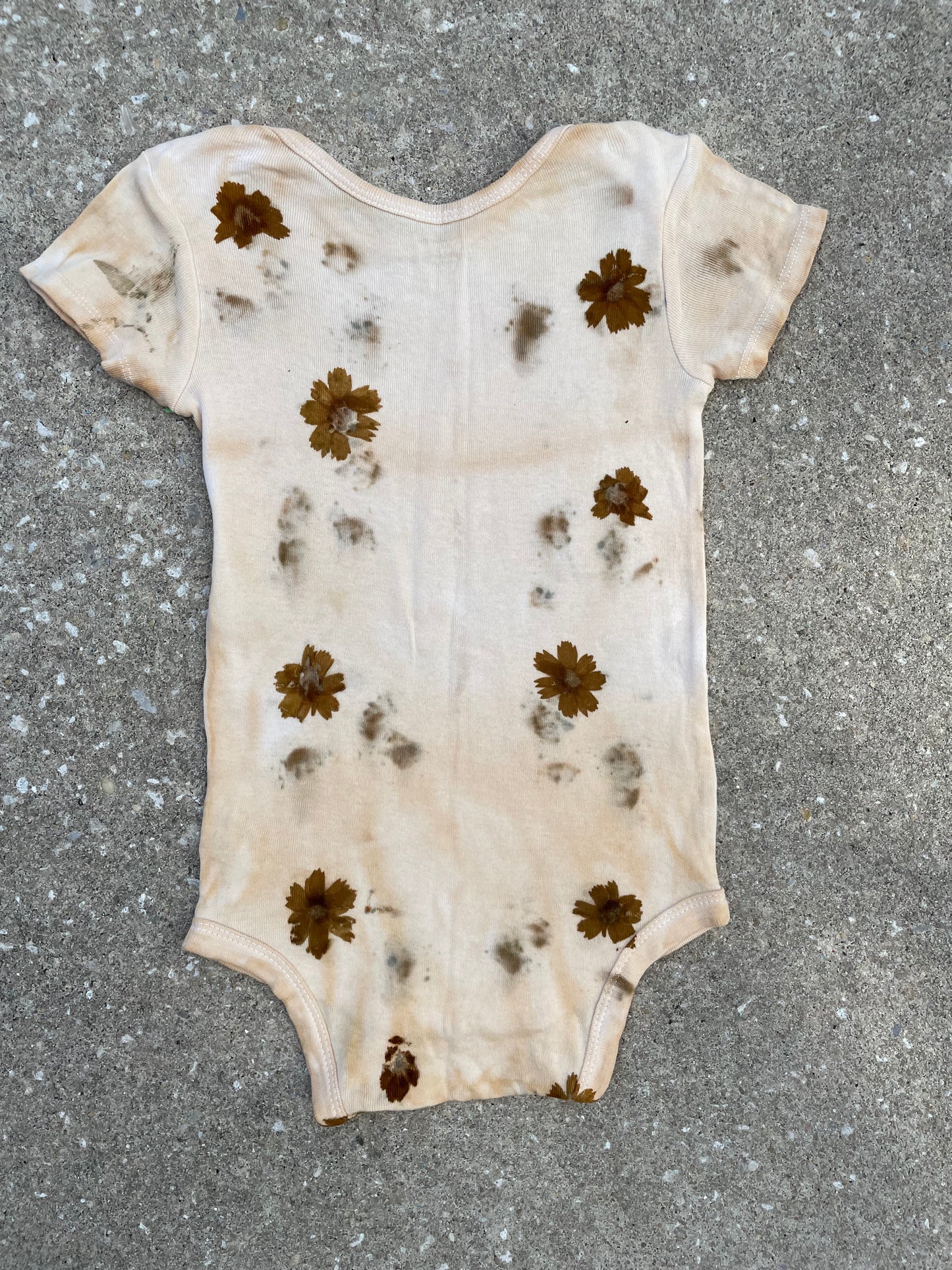 Coreopsis Eco PrinTed Onesie