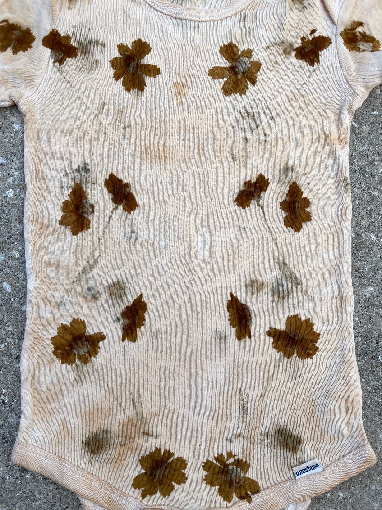 Coreopsis Eco PrinTed Onesie