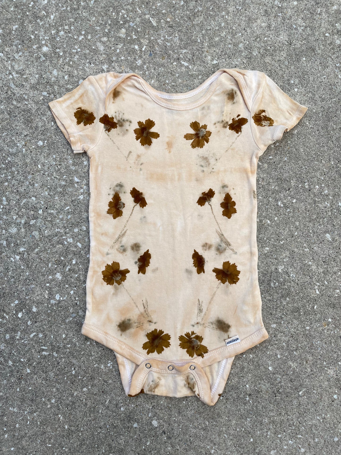 Coreopsis Eco PrinTed Onesie