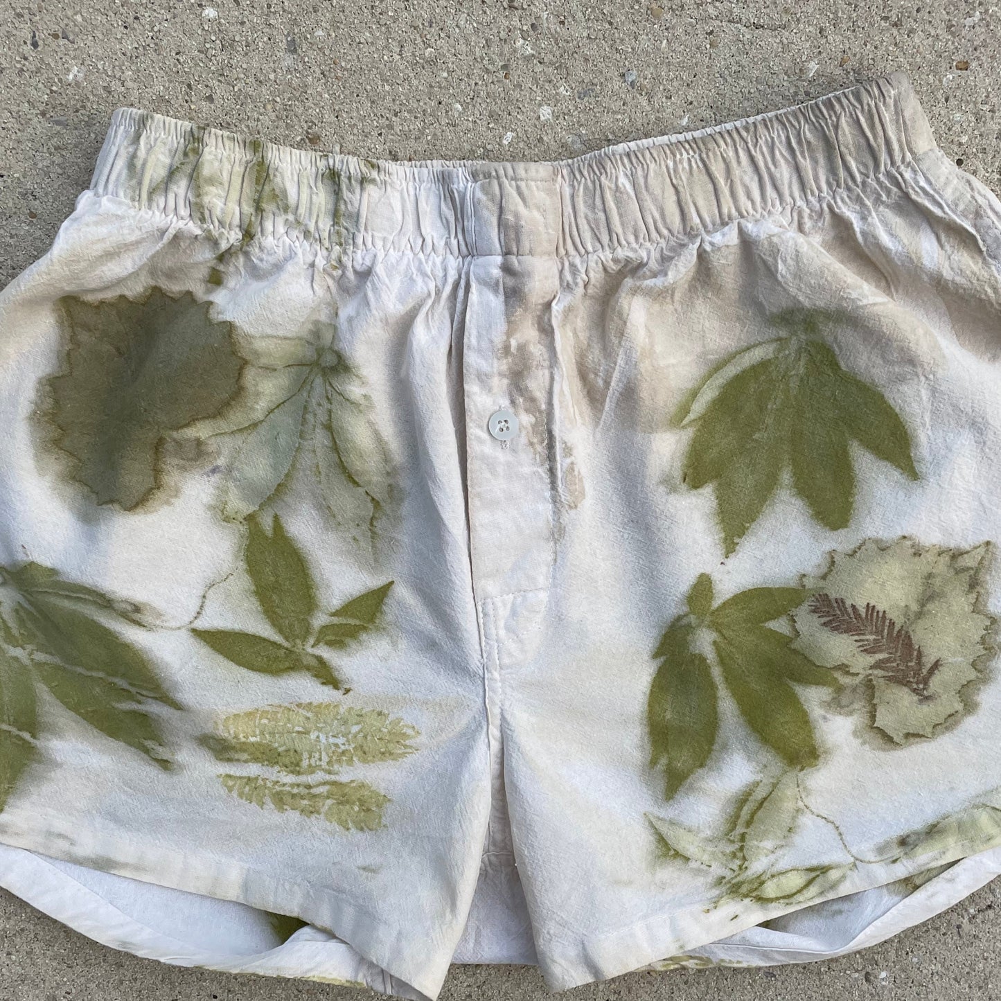 Leaf PrinTed Boxer ShorTs